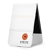 Aliennana Golf Scorecard & Yardage Book Holder Cover Quality Leather Golf Scorecard Holder 4.5 × 7 inches Golf Accessories (Birdie)