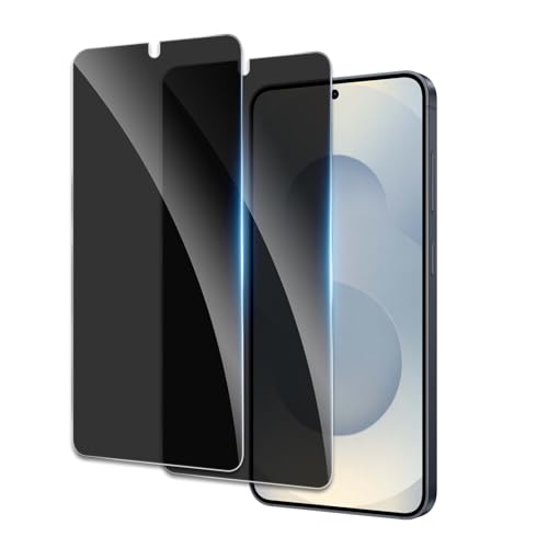Pack of 2 Privacy Screen for Samsung Galaxy S25/S24, Anti-Spy Privacy Screen Protector, Anti-Spy Tempered Glass Film, HD Privacy Film, 9H Hardness, Anti-Scratch, Bubble-Free Pack of 2 Privacy Screen for Samsung Galaxy S25/S24, Anti-Spy Privacy Screen Protector, Anti-Spy Tempered Glass Film, HD Privacy Film, 9H Hardness, Anti-Scratch, Bubble-Free
