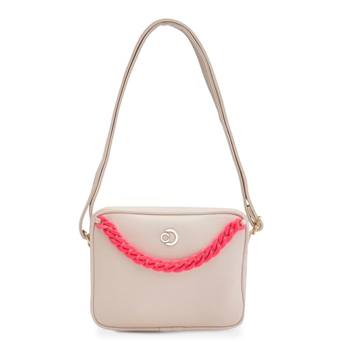 Image of Caprese Perline Sling Bag, Medium | Self Designed Handbag for Women | Adjustable Strap & Spacious Interiors | Perfect Ladies Purse for Carrying Everyday Essentials & Travel