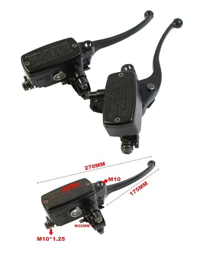 Levier d'embrayage de moto pour remplacer une commande rigide sur guidon 22mm
