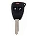ARANA 3/2+PANIC keyless entry fob Remote key fob case shell for Jeep Chrysler Dodge Ram 1500 2006 2007 2008