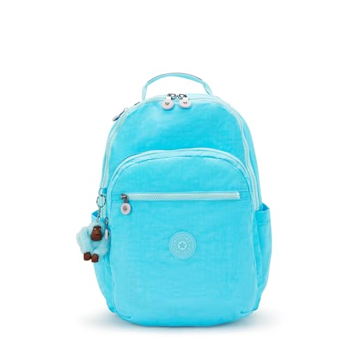 Kipling Womens Seoul Bts 15 Laptop Backpack Durable Roomy with Padded Shoulder Straps Built-In Protective Sleeve