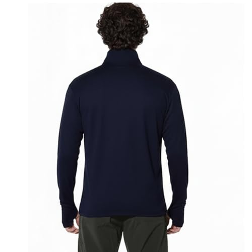 Image of Caraba Sunscreen Jacket with UV Protection UPF 50+ for Men | Lightweight & Breathable Coolrush Jacket | Anti-Tan & SPF 50+ Sun Protection | Quick Dry Nylon Jacket for Outdoor & Sports (Navy Blue)
