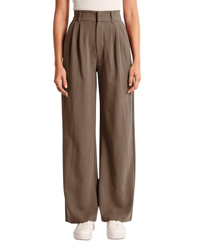 Image of NIMIN High Waisted Work Pants for Women Business Casual Outfits 2026 Office Dress Pants Trousers with Pockets