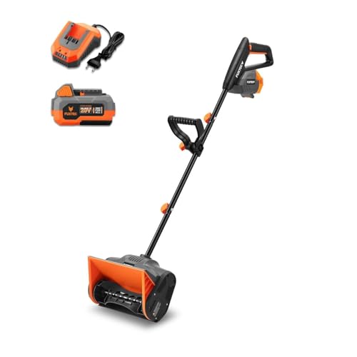 FUXTEC Akku Schneefräse FX-E1SCH20SET, 20V Schneeschaufel...