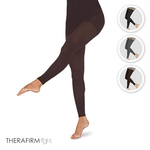 Women's Footless Support Tights - 10-15mmHg Compression Stockings2