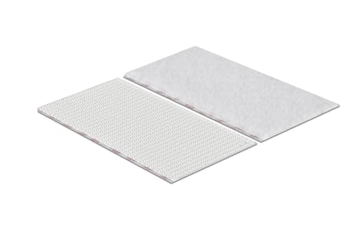 VELCRO Brand Cinta adhesiva extra fuerte 50mm x 100mm x 2 Blanco