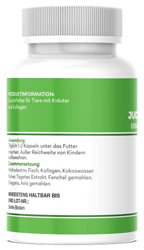NEU: HelloAnimal® JUCKREIZ Presslinge für Hunde & Katzen, SOFORTHILFE bei Hautreizungen, pflegt Haut und Fell bei Läuse, Flöhe, Milben