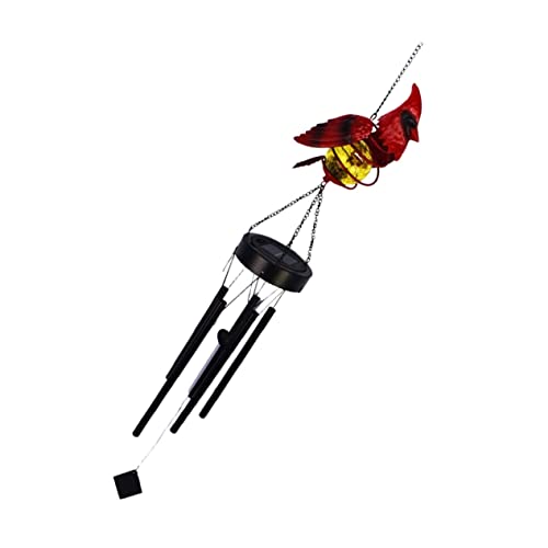 Toddmomy Solar-Windspiel Für Außenbereich Vogel-klangspiele Garten-außenpendelleuchte Solarleuchten Für Garten Solar Vogel-Windspiel Außen-gartenleuchten Solar-klangspiele Für Außen