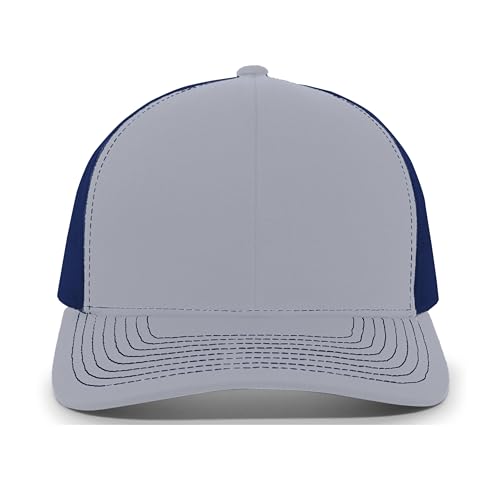 Image of Pacific Headwear Contrast Stitch Trucker Snapback