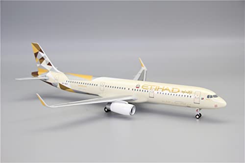 Modelo de avión Etihad Airways A321 ideal como regalo para aficionados al hobby 2