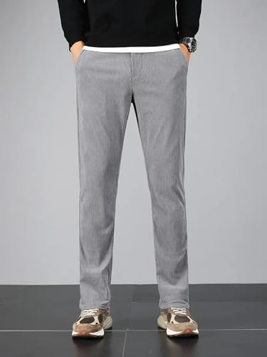 Image of Lymio Trouser for Men || Rib Pattan Style Trouser || Solid Style Pant || Casual Pant for Men (TR-27-30)