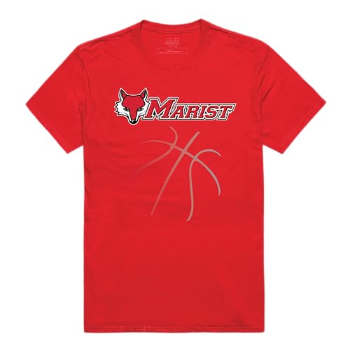 Marist Red Foxes College Basketball Tees, Red, X-Large