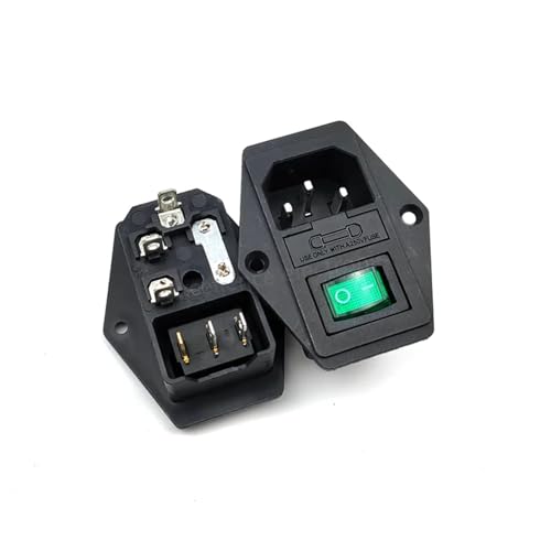 Fusible 10A interrupteur vert et prise IEC320 C14 pour votre atelier d'impression 3D DIY