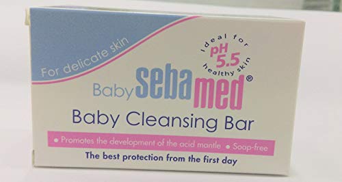 Image of SebaMed Baby Cleansing Bar (150g) & Baby (Children) Shampoo 150ml Combo