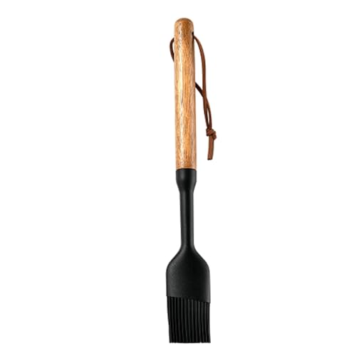 Cepillo Aceite Silicona Horneado Profesional Con Espátula Mezcla Madera Adecuada Para Cocinar Y Mezclar Para Cocinar Y Mezclar