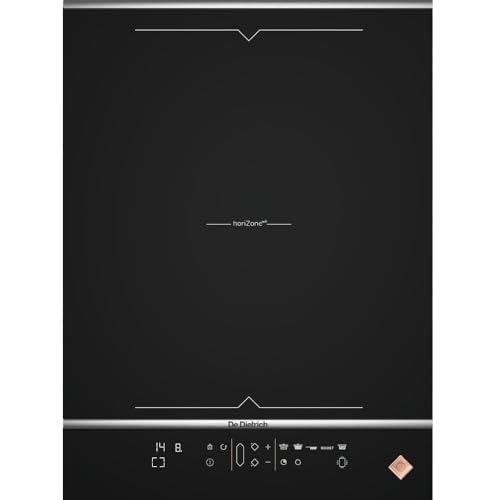 De Dietrich DPI7468XS, Plaque à induction Platinum, Black