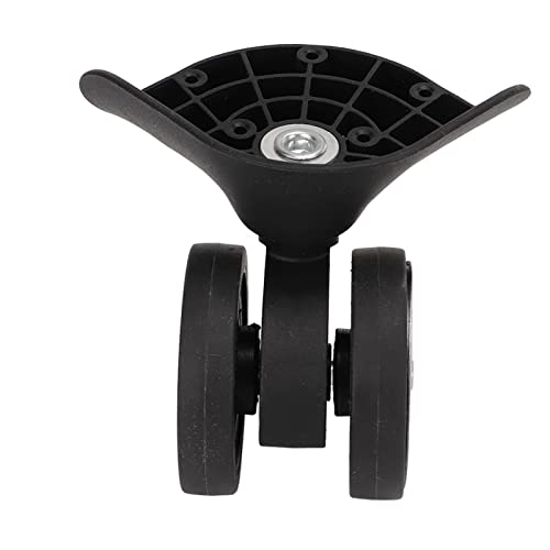 POCREATION Nylon Luggage Caster Wheels Black Suitcase Replacement Upgrade Travel Accessory, Suitcase Wheels Replacement Light Weight, Quiet, Wear, Luggage Wheels Replacement with Multiple Screws,4