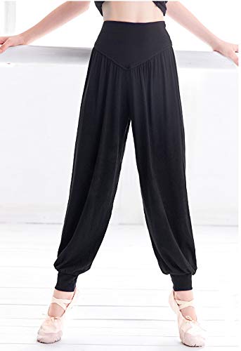 AvaCostume Boy's Baggy Casual Harem Pants Girls Dance Trousers3