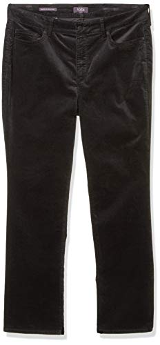 NYDJ Women's Plus Size Marilyn Straight Leg Velvet Jeans3