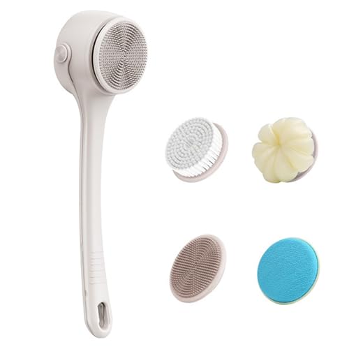 Brosse de douche électrique pour laver le dos facilement sans effort