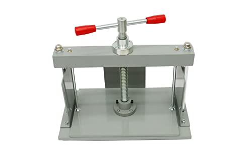 image for INTBUYING Manual Paper Press Machine A4 Book Steel Notes Invoice Bookb