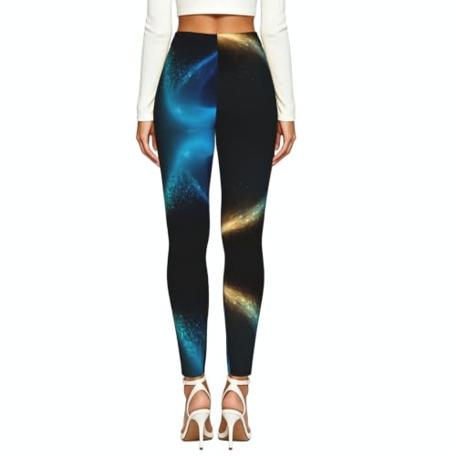 Leggings abstractos para fitness de mujer mallas de yoga y running 3