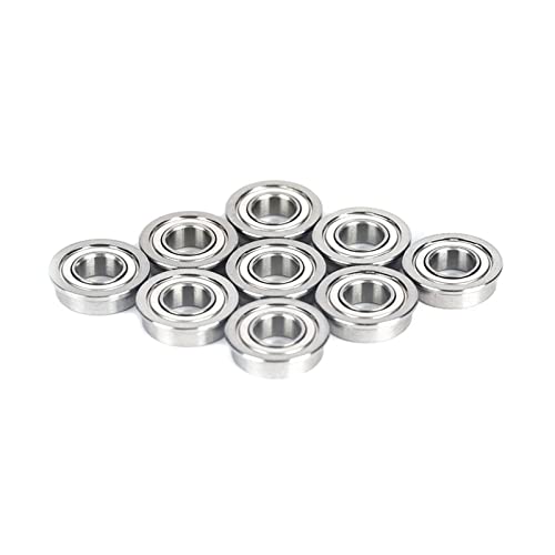 Roulements à billes à bride 3x6x2,5 mm mini roulement acier scellé pour axe de moteur