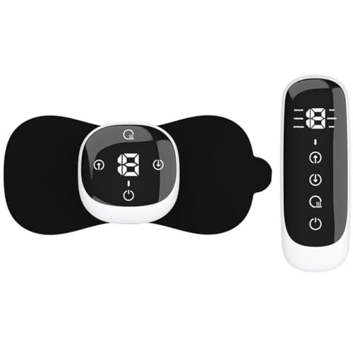 Ciieeo de Cuello Portátil y Función de Calor Mini Dispositivo USB Recargable Pantalla Táctil Equipo de Masaje Cervical para Alivio Muscular y Terapia Física
