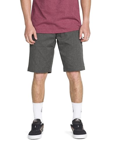 Image of Volcom Men's Vmonty Chino Shorts - 22 inch Outseam, Relaxed Fit, Durable Cotton Fabric