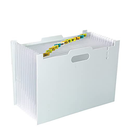 DoocliB Dokumentenmappe A4,Fächermappe Ordnungsmappe erweiterbar...