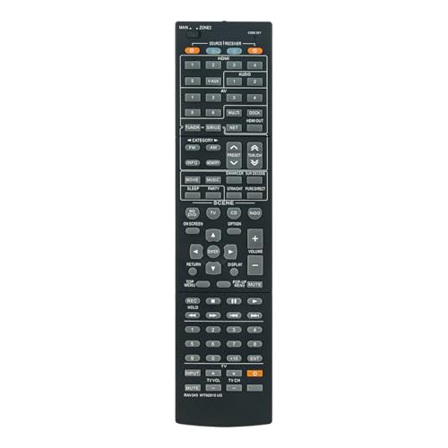 Télécommande compatible Yamaha RX-V867 pour remplacer votre boîtier perdu - 5