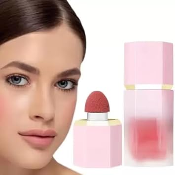 Generic Lightweight Gel-Cream Baby Blush - Liquid, Demi-Matte, Purple, Pink, Tube