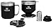 STANLEY Perfect Brew Pour Over Set | 12 oz Camp Mug with Lid Included | Drip Coffee Maker with Reusable Filter | Insulated Stainless Steel | BPA-Free | Matte Black