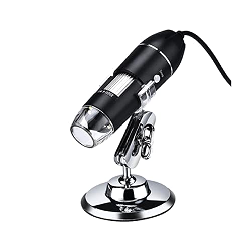 Kit di accessori per microscopio 1600x regolabile 3 in 1 digitale con staffa Vetrini per