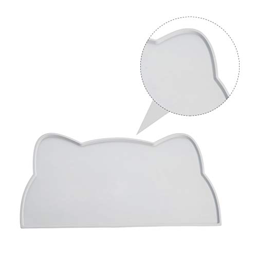 VILLCASE Tapete de AlimentaÃ§Ã£o de Alimentos Tapete de Silicone para Alimentos para CÃ£es Tapete pa