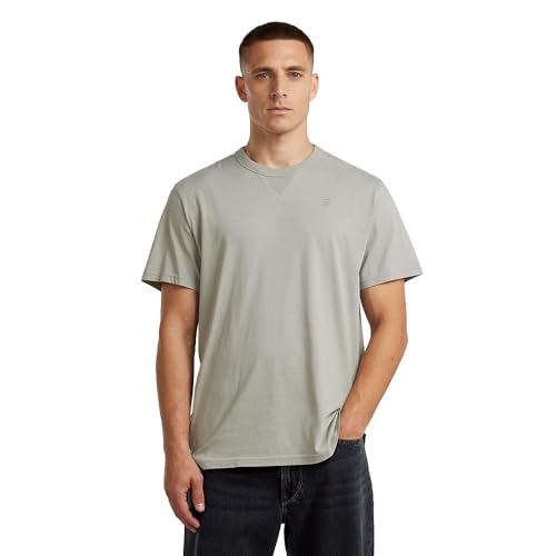 G STAR Camiseta Nifous para Hombre, Gris (wild dove D24449 336 G283), L