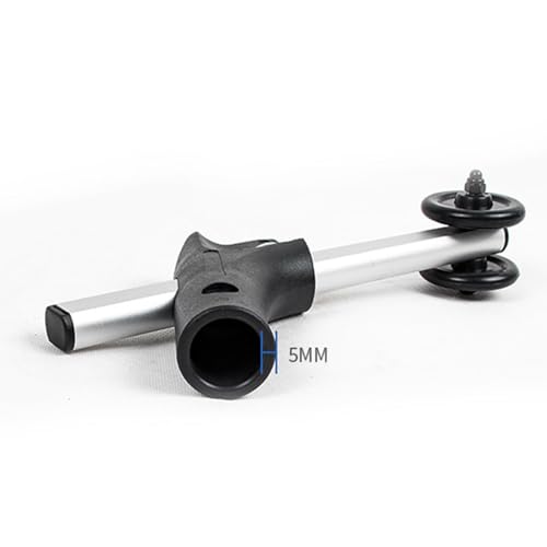 Roue d'assistance fauteuil roulant anti-usure et bascule