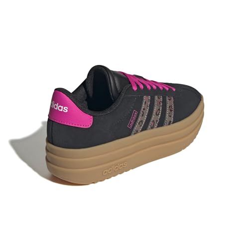 Image of adidas Kids Girls Vl Court Bold Sneakers Shoes Casual - Black