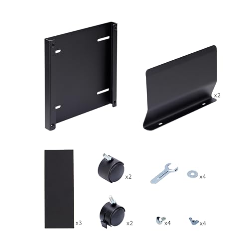 StarTech.com Soporte de CPU sobre Ruedas, Soporte de Ordenador móvil, Capacidad de Carga máxima 21kg, Soporte de PC Ajustable, Soporte de CPU - imagen 10