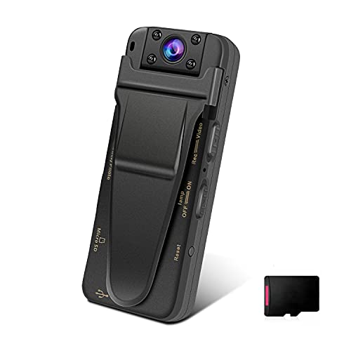 QZT Kleine Kamera ohne WLAN, HD Mini Micro Kamera Aufnahmegerät mit Bewegungserkennung Nachtsicht 32G SD Karte USB…
