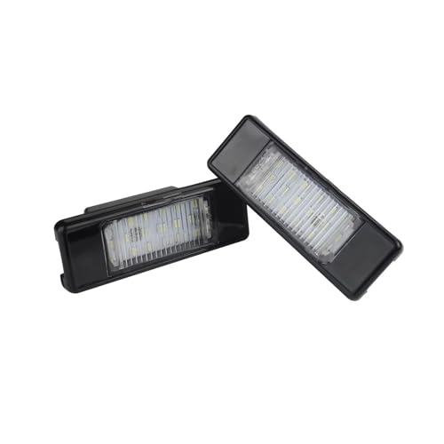Luces traseras matrícula Peugeot 307 406 kit lámpara luz matrícula LED 3