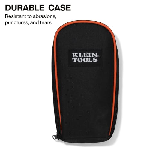 Image of Klein Tools 80196 Digital Multimeter Kit with Case, Manual-Ranging 600V AC /DC Voltage Tester, Tests Batteries, Current, Resistance, Diodes, and Continuity, Protective Carrying Case