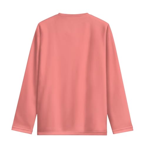 Image of Kids Long Sleeve Shirts for Girls 3-16 Year Old Cute Clothes for Teen Girls Casual Workout Tops