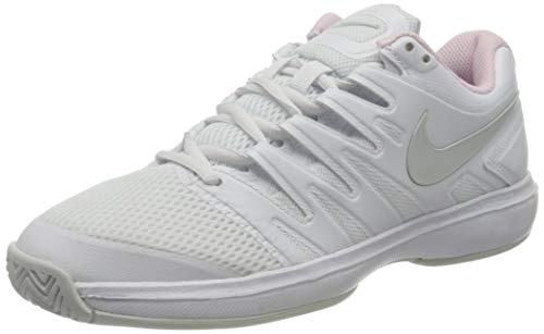 Nike Women s Tennis Shoes, White White Black Pink Foam 105, 8.5