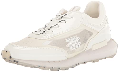 Desigual Femme Shoes_Jogger_Colour Logo 1000 White, Blanc, 39 EU