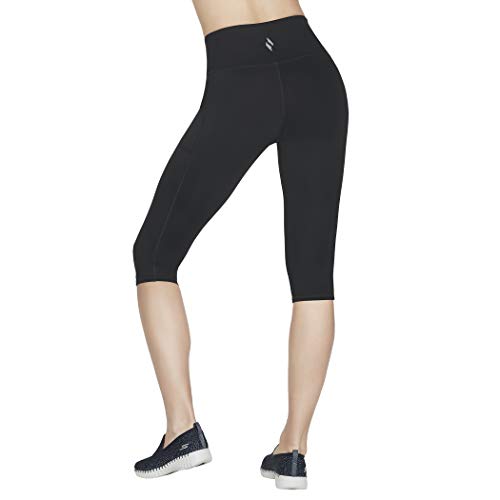 Image of Skechers Women's High Rise Goflex Hw Regular Fit Capri Leggings