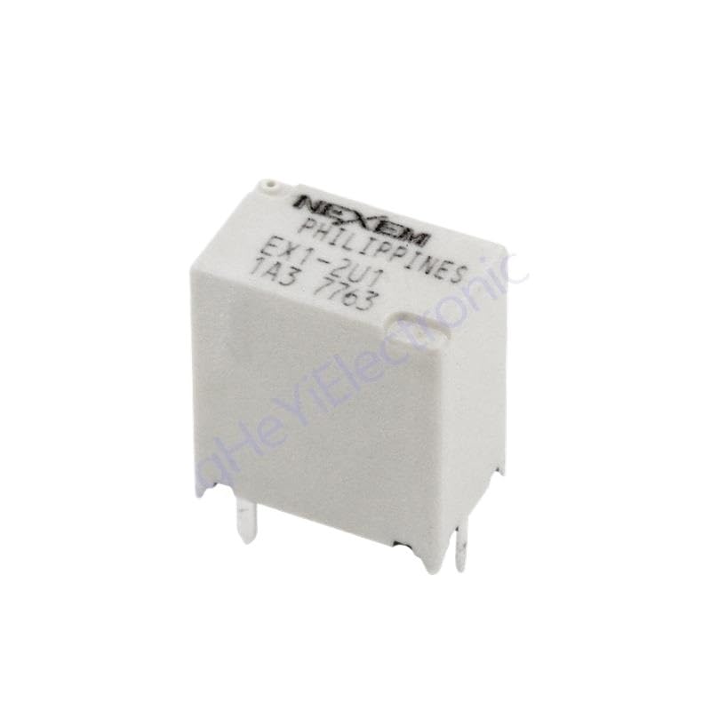 5pcs/lot Automotive Relays EX1 EX1-2U1 EX1-2U1S EX1-2U1J EX1-2U1L 5Pins 12VDC Auto computer board relay(EX1-2U1S)