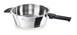 Fissler, Vitaquick Schnellkochtopf-Set 3-teilig (4,5 + 2,5 L, Ø 22 cm), Schnellkochtopf & Schnellbratpfanne, Induktion, Made in Germany - 4