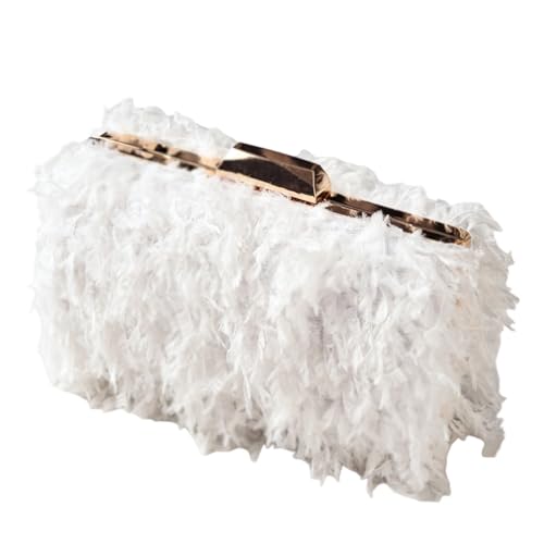 Sac de soirée en fourrure Greabuy contre les looks ternes